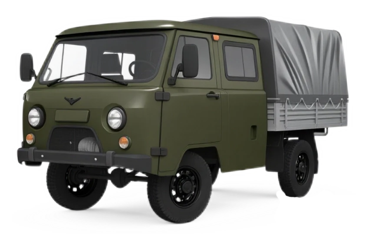 СГР Двухрядная кабина